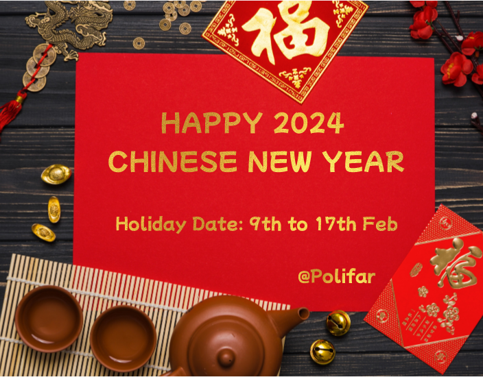 Feiertagsmitteilung --- Chinesisches Neujahr 2024