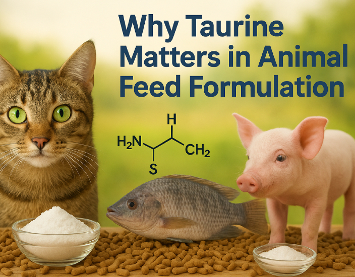 Warum Taurin bei der Formulierung von Tierfutter wichtig ist